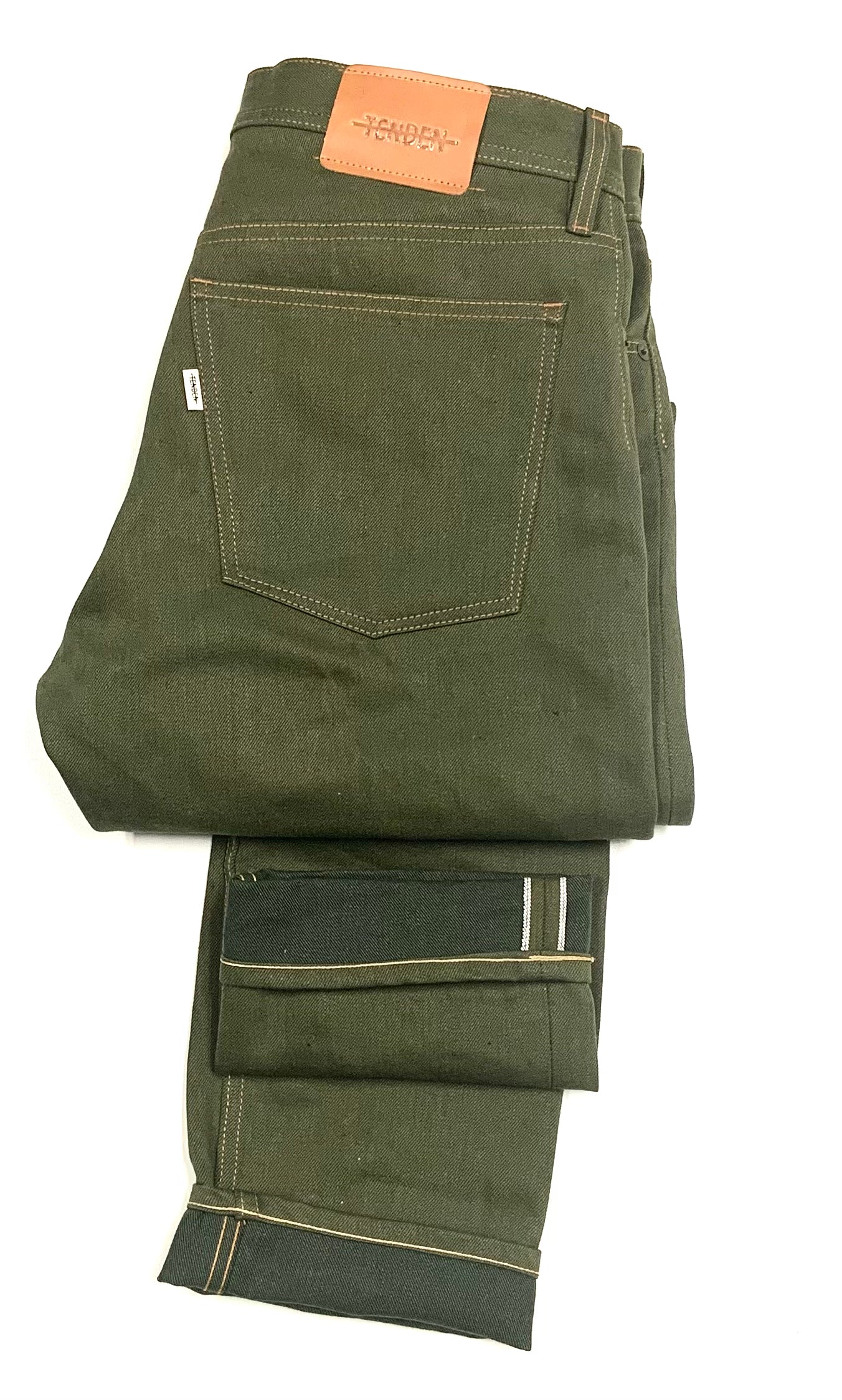 Olive 2024 selvedge denim