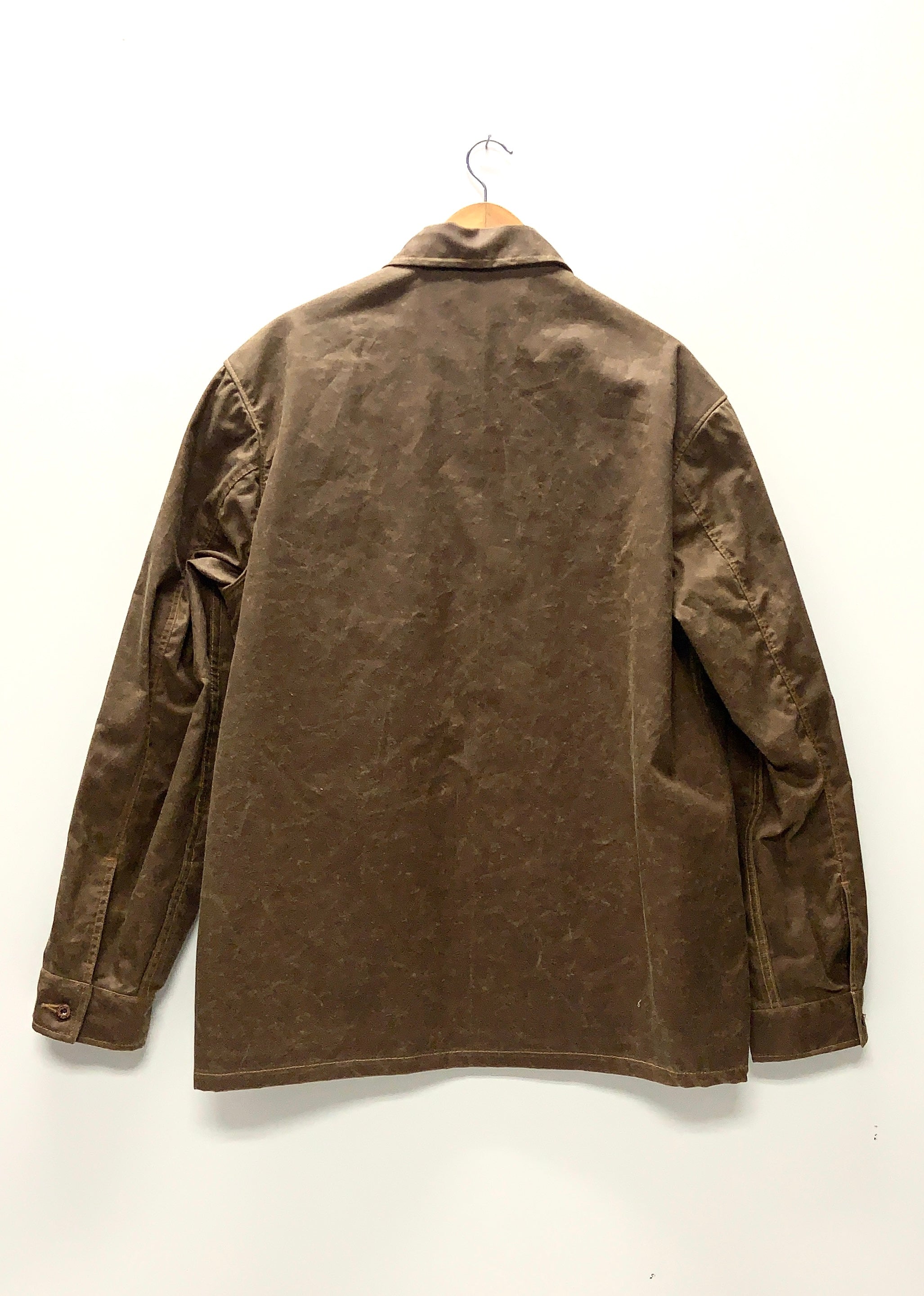 Waxed canvas chore clearance coat