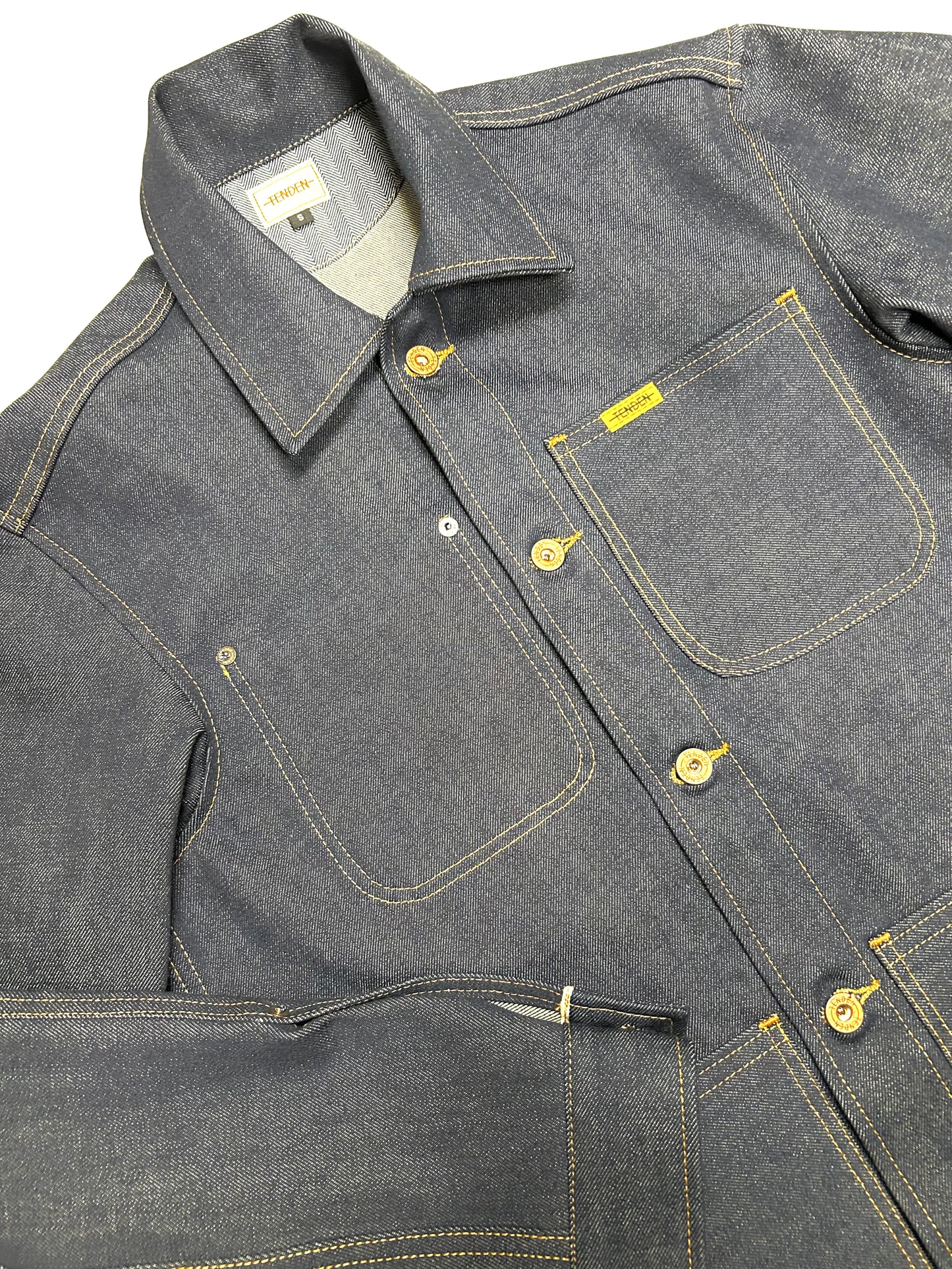 Selvedge Denim Chore Coat