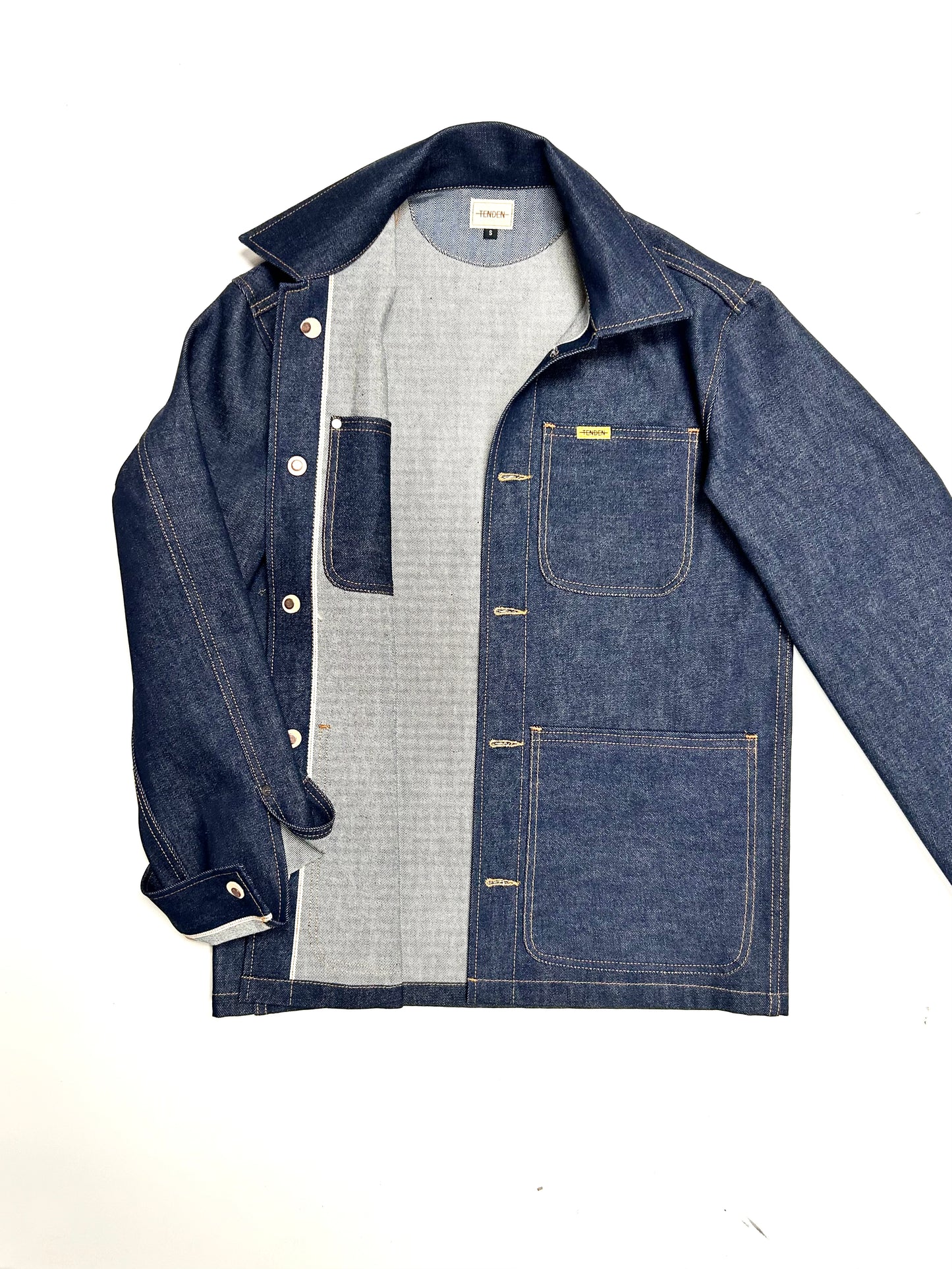 Selvedge Denim Chore Coat