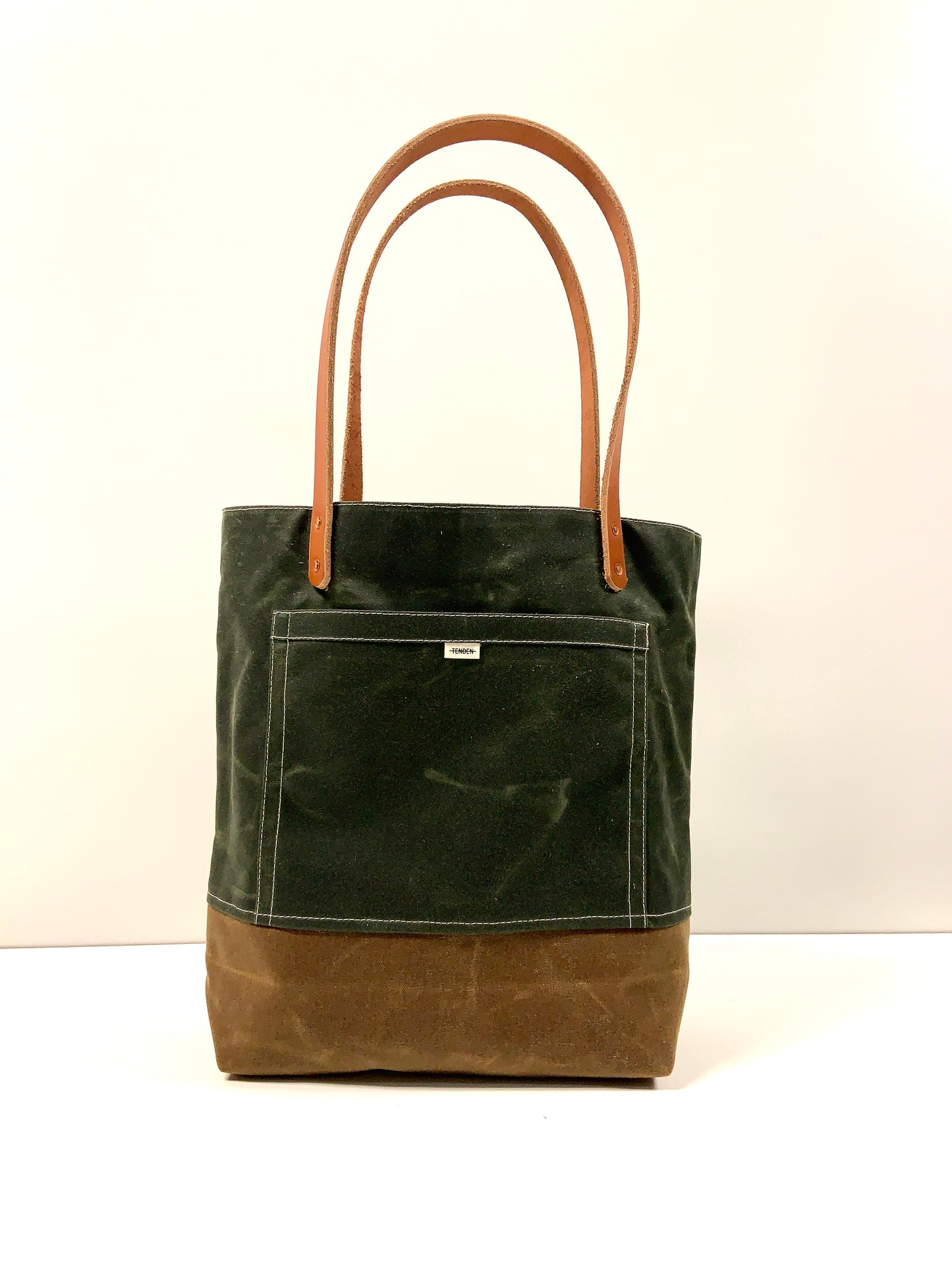 Simple Tote - Utility Tan (Waxed Canvas)